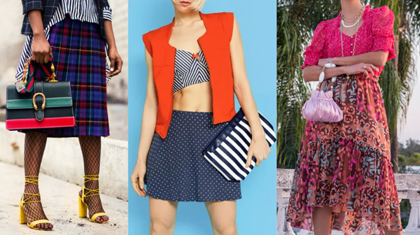 Spring Summer Fashion Trends This Year - Clashing Prints