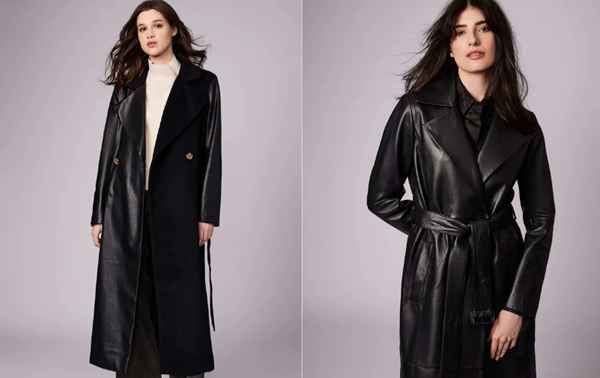 Spring Summer Fashion Trends This Year - Long Leather and PU Coats